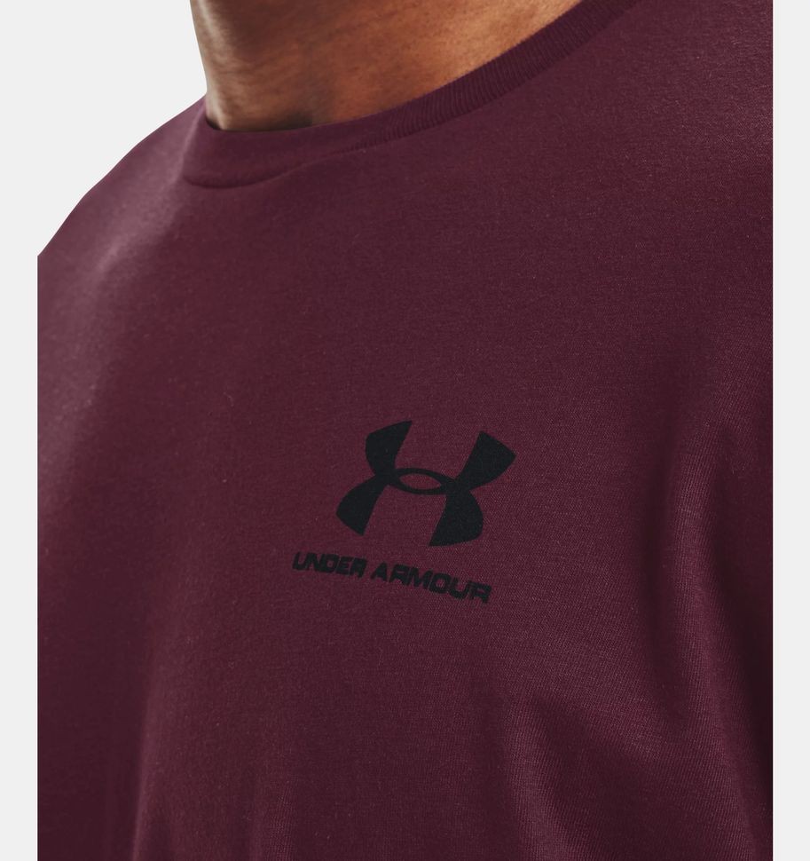 Футболка Under Armour с длинным рукавом UA SPORTSTYLE LEFT CHEST LS 1329585-601