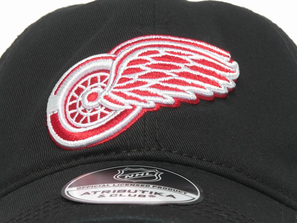 Бейсболка ATRIBUTIKA & CLUB Detroit Red Wings, черн. 31561