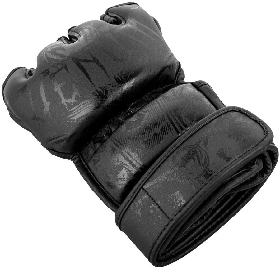 Перчатки ММА Venum Gladiator Black/Black 01313
