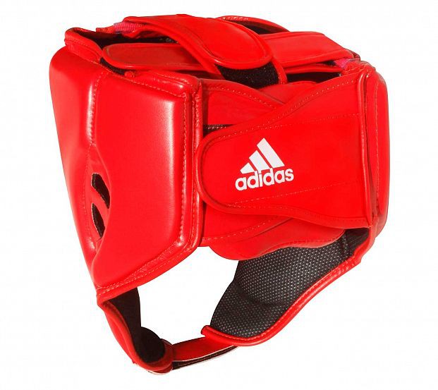 Шлем боксерский Adidas Hybrid 50 Head Guard adiH50HGкрасный
