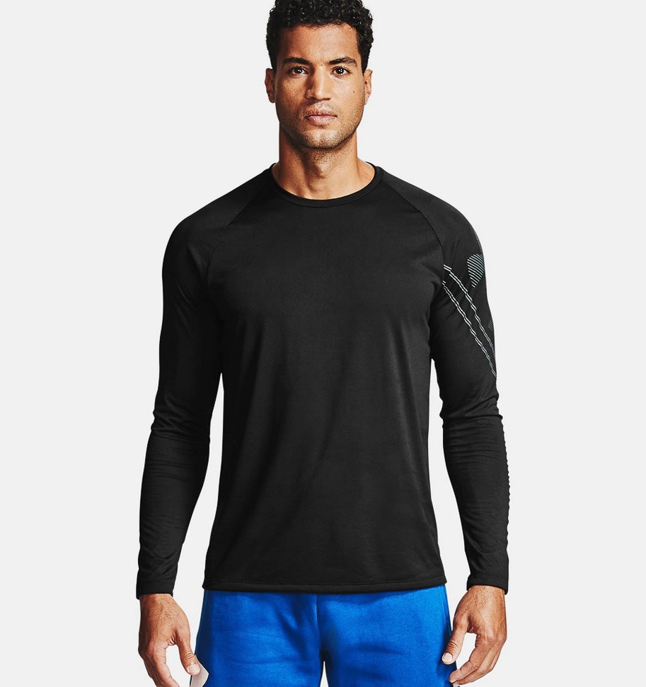 Футболка Under Armour с длинным рукавом UA GRADIENT LOGO TECH LS 1357236-001