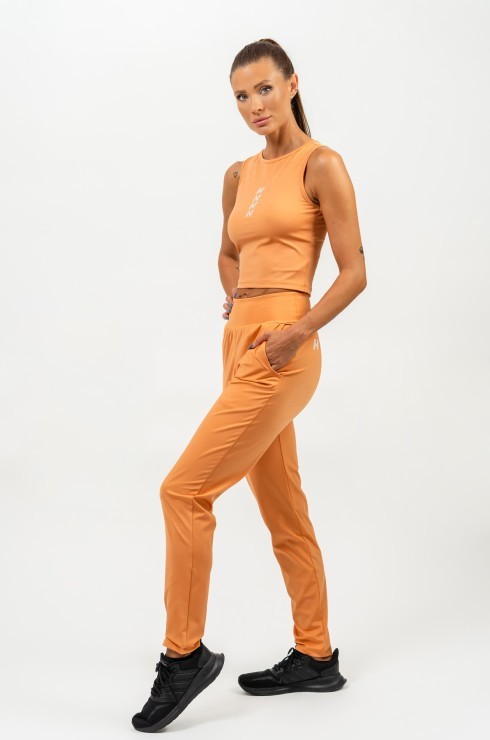 Майка Nebbia Cropped Tank Top CONFIDENCE 476 Orange