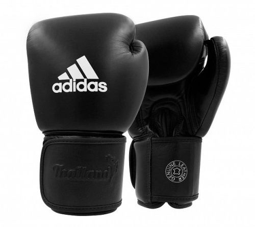 Перчатки боксерские Adidas Muay Thai Gloves 200 adiTP200черно-белые