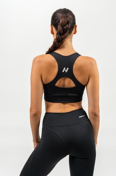 Бра Nebbia Medium-Support Racerback Sports Bra AGILE 471 Black