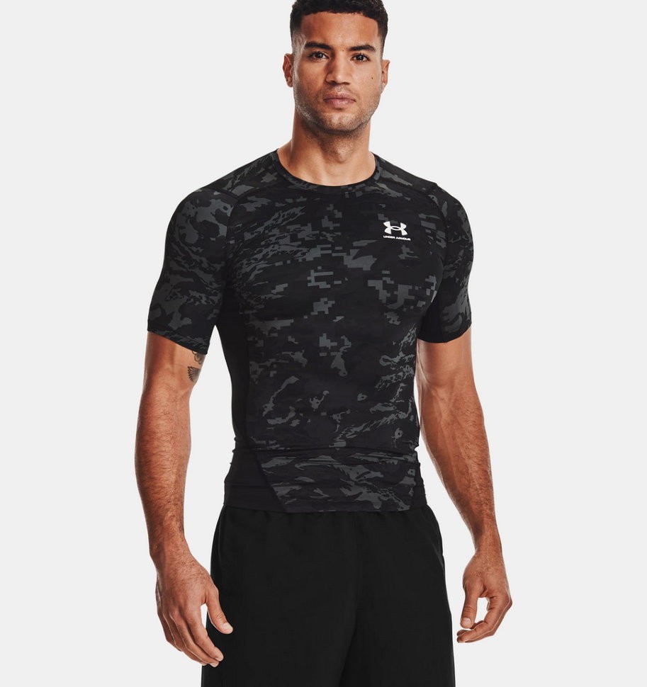Футболка Under Armour UA HG Armour Camo Comp SS 1361519-001