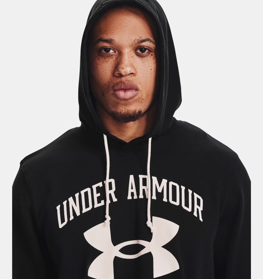 Толстовка Under Armour UA RIVAL TERRY BIG LOGO HD 1361559-001