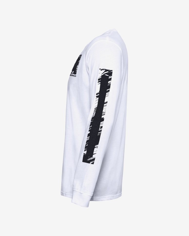 Футболка с длинным рукавом Under Armour UA BOX LOGO SKETCH LS 1357177-100