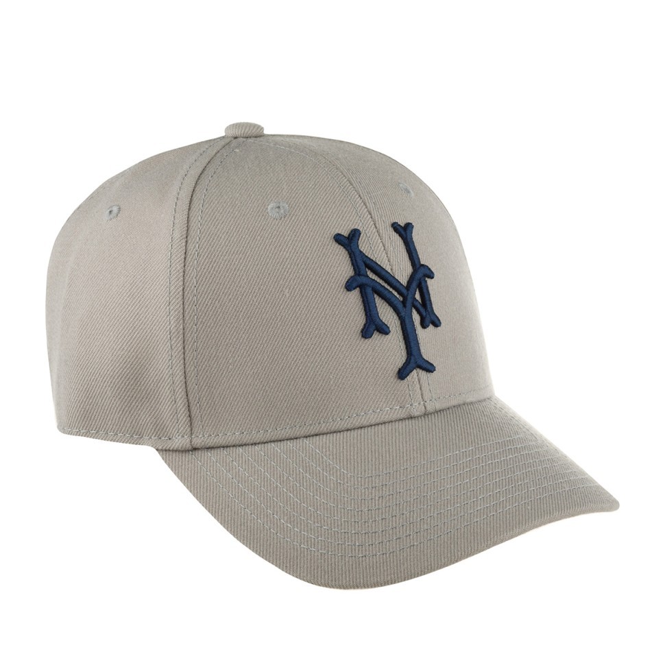 Бейсболка AMERICAN NEEDLE SMU678A-NYC New York Cubans Stadium NL (светло-серый) 06-778-01-00