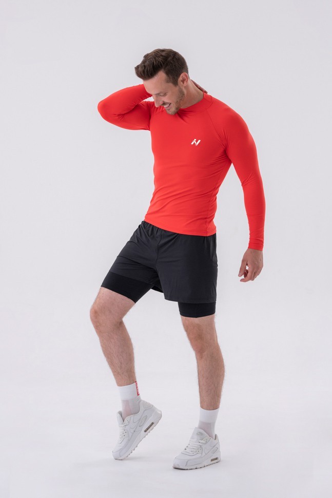 Шорты Nebbia Double-Layer Shorts with Smart Pockets 318 black
