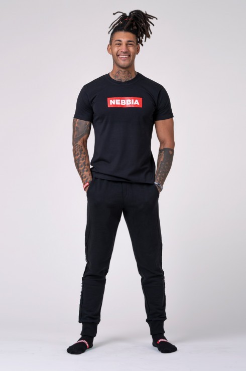 Футболка Nebbia Men`s T-Shirt 593 Black