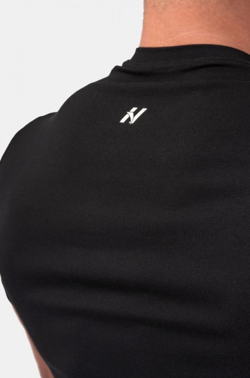 Футболка Nebbia Vertical Logo T-shirt 293 Black