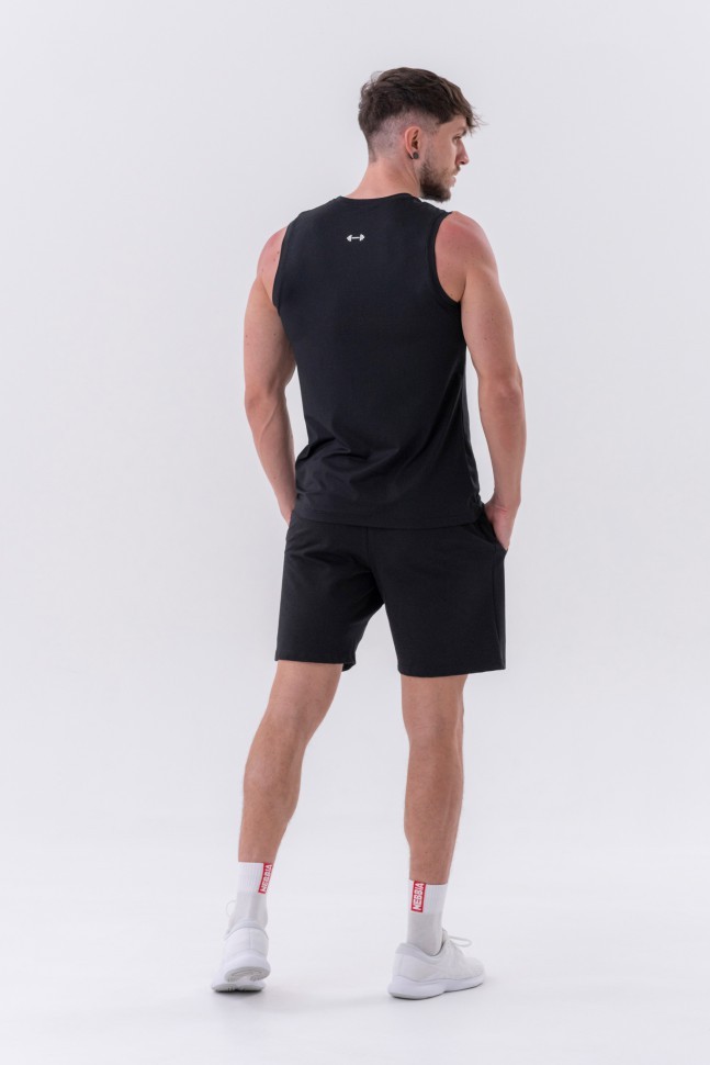 Шорты Nebbia Relaxed-fit Shorts with Side Pockets 319 Black