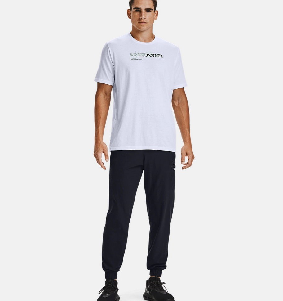 Футболка Under Armour UA UNDR ARMR WORDMARK TEE 1356892-100
