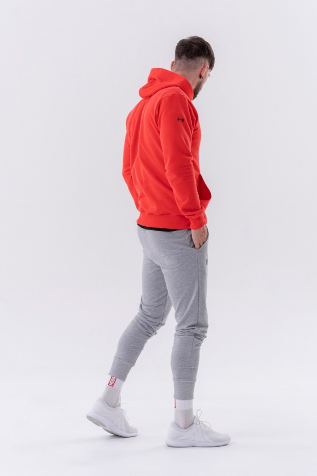 Толстовка Nebbia Men Pull-over Hoodie with a Pouch Pocket 331 Red