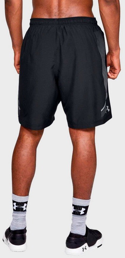 Шорты Under Armour Woven Graphic Short Black /  / Steel 1309651-003