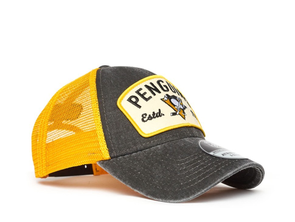 Бейсболка ATRIBUTIKA&CLUB Pittsburgh Penguins, черн.-желт. 31724