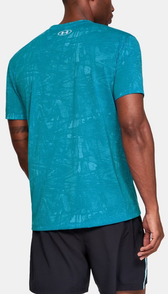 Футболка Under Armour STREAKER NOVELTY SS CREW Deceit /  / Reflective 1317561-439