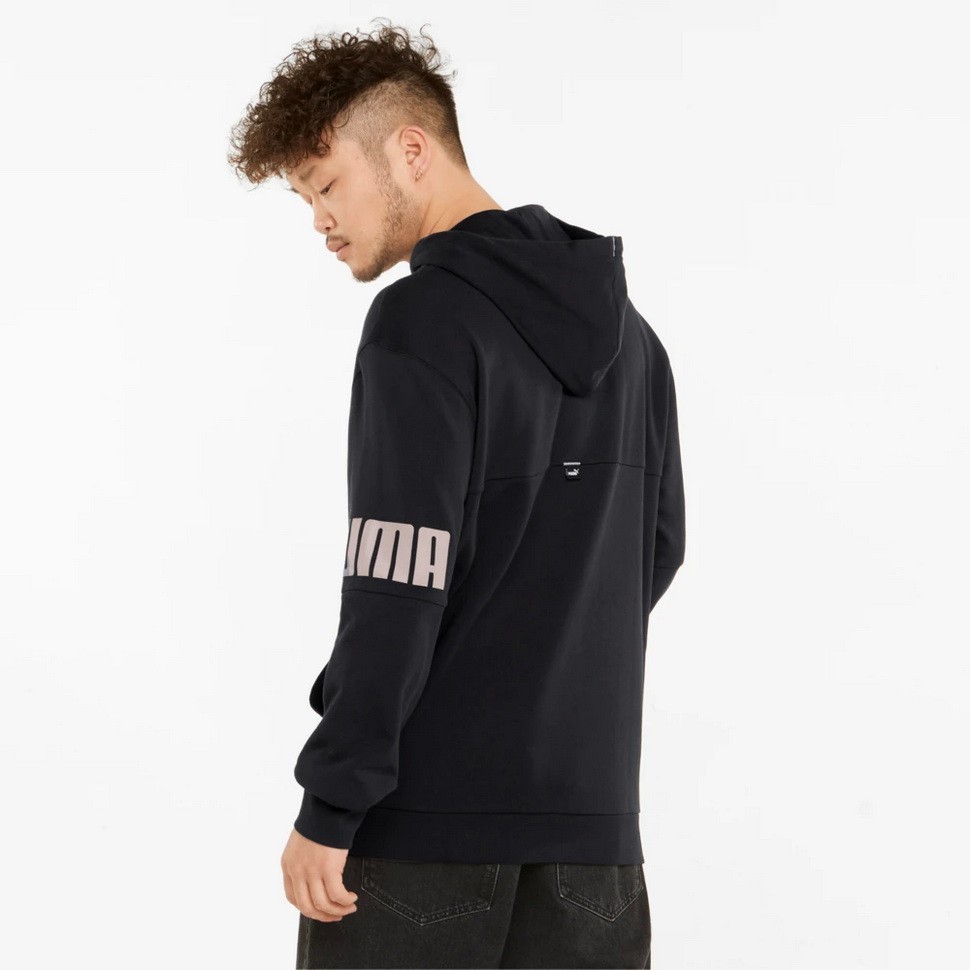 Толстовка Puma Puma Power Colorblock Hoodie TR 84800951