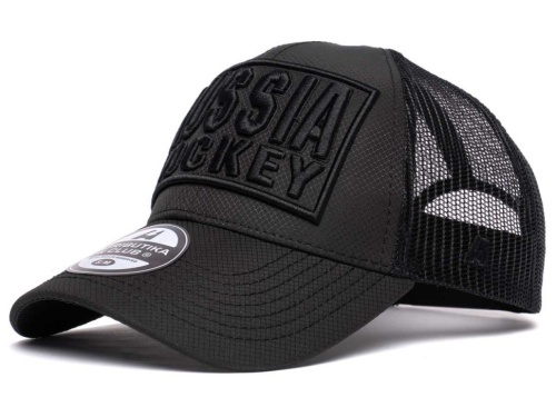 Бейсболка ATRIBUTIKA & CLUB Россия, черн. 10363