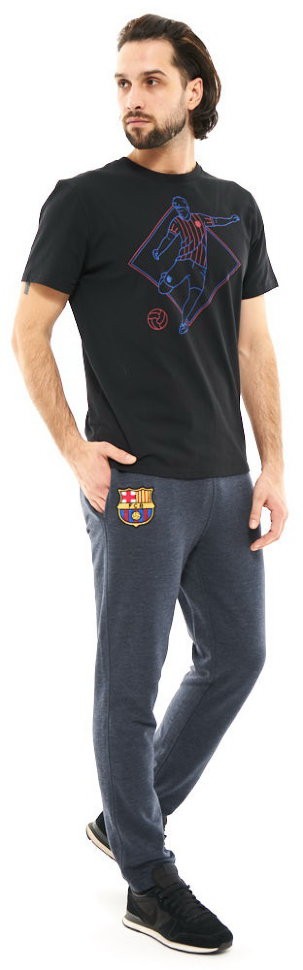 Футболка ATRIBUTIKA & CLUB Barcelona, черн. 130250