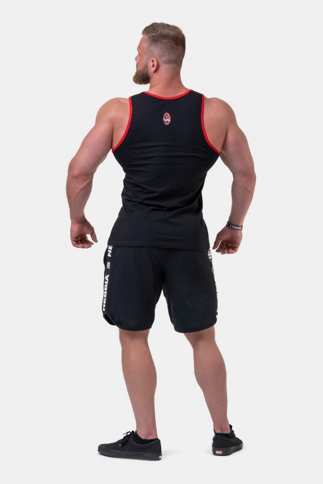 Майка Nebbia Old-school Muscle tank top 193 black