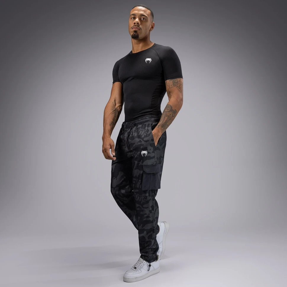 Брюки спортивные Venum Trooper Men's Tracksuit Pants - Black/Charcoal Ven05356-577