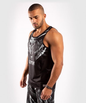 Майка Venum Gladiator 4.0 Dry Tech Black/White 01809
