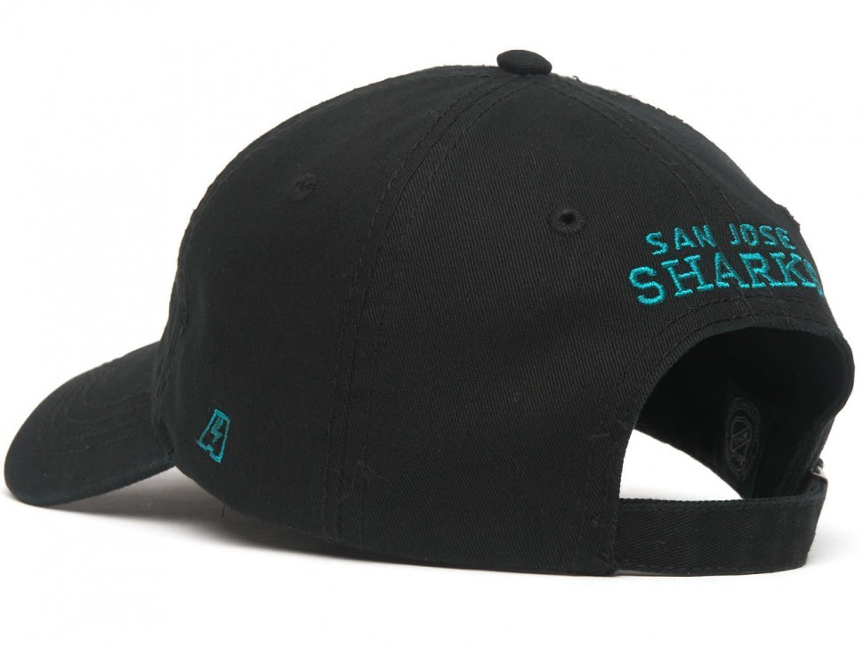 Бейсболка ATRIBUTIKA & CLUB San Jose Sharks, черн. 31645