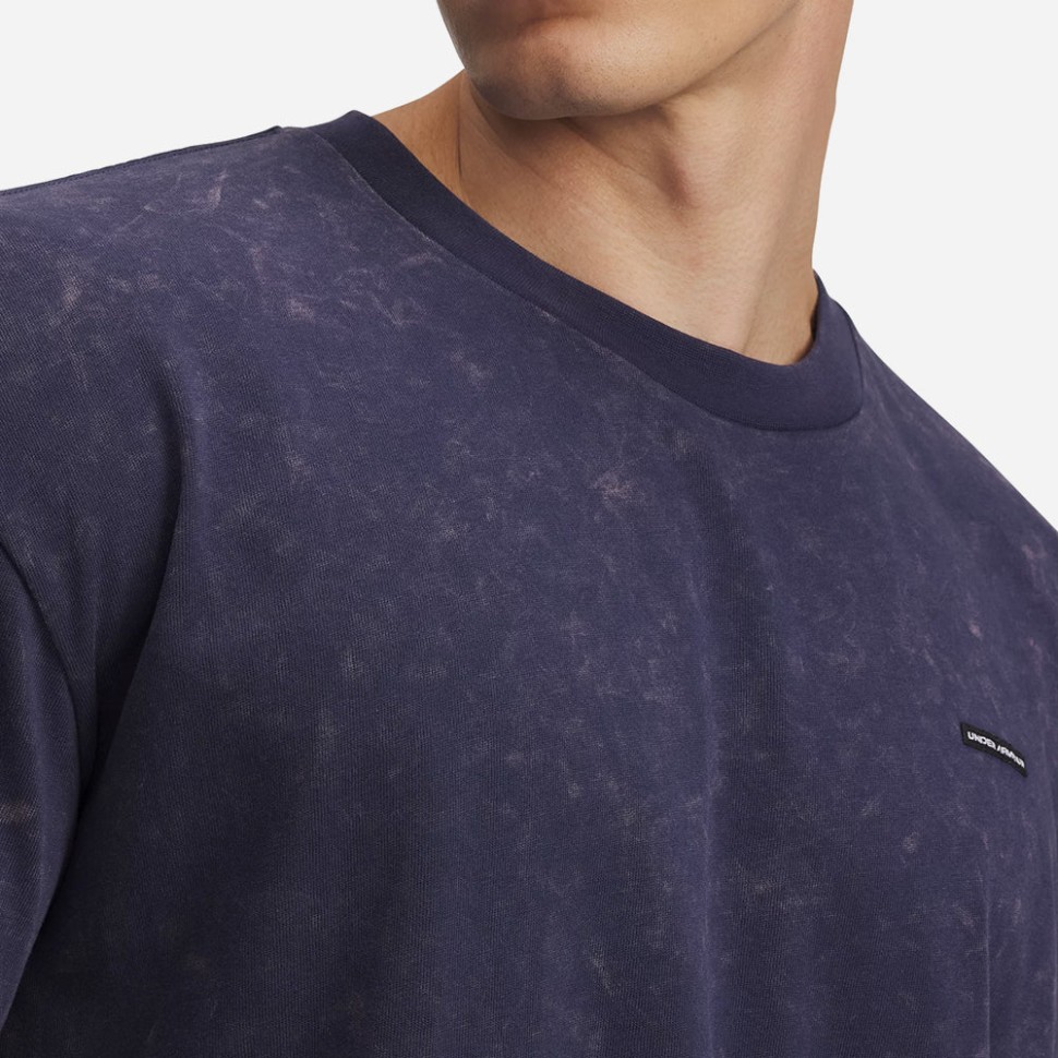 Футболка Under Armour UA M HW OS LOGO WASH SS 1389147-403