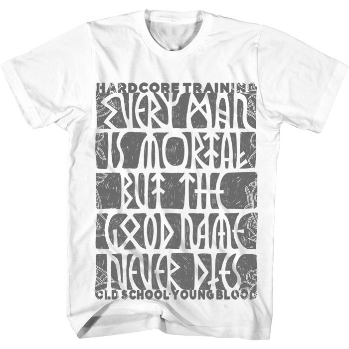 Футболка Hardcore Training Runestone White hctshirt0376