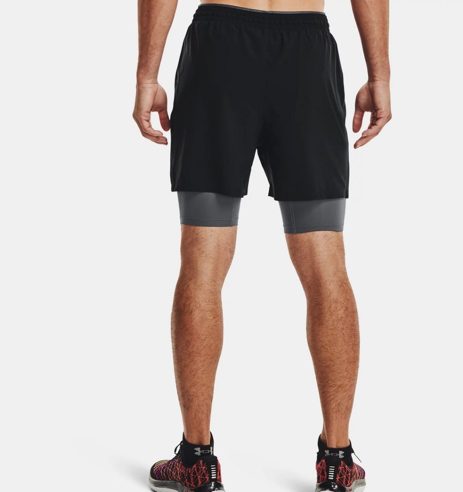 Шорты Under Armour Qualifier 2-in-1 Short 1345320-001