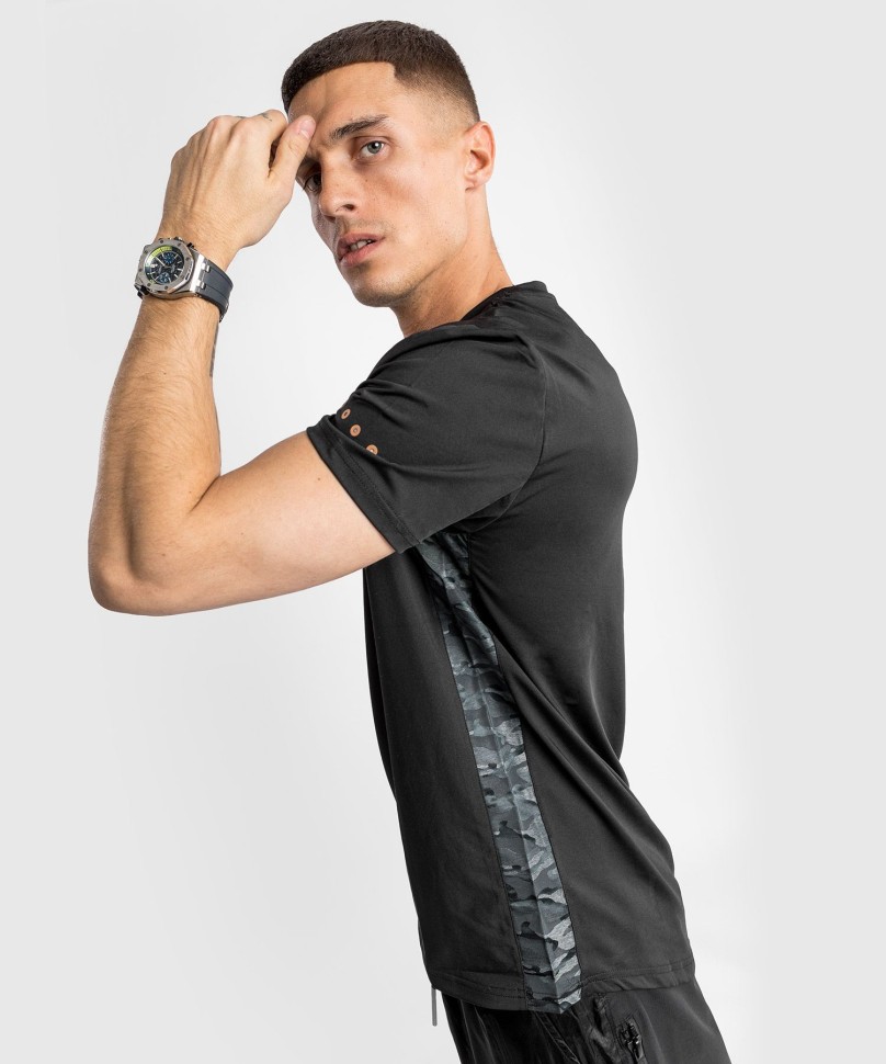 Футболка Venum Classic Evo Dry tech Black/Bronze ven04262-001