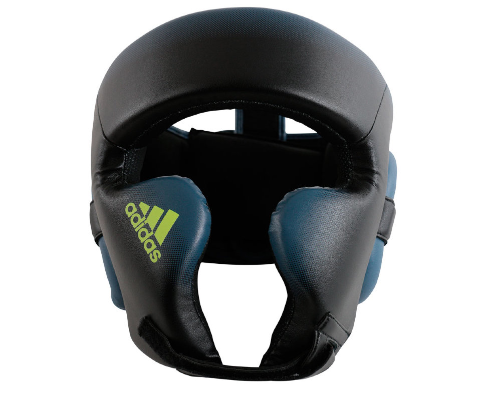 Шлем боксерский Speed Head Guard черно-синий adiBHGM01