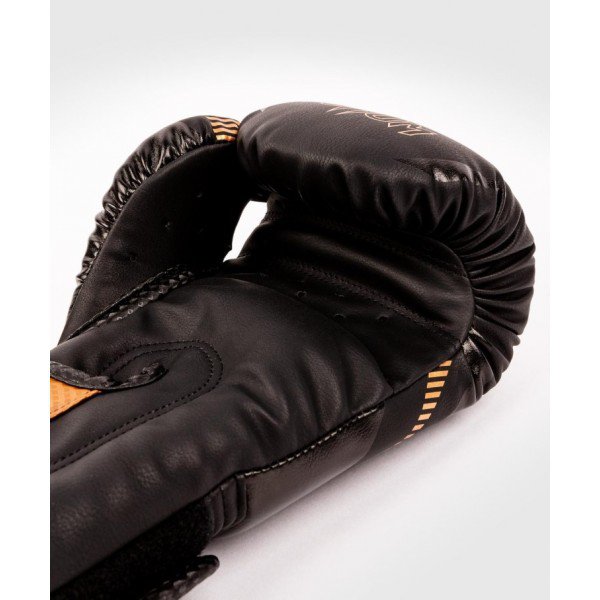 Перчатки боксерские Venum Impact Black/Bronze 01153