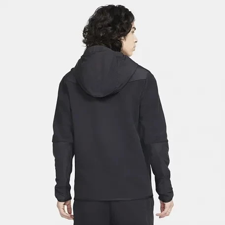 Толстовка Nike M Nsw Tch Flc Fz Wvn Hoode Mix CZ9903-010