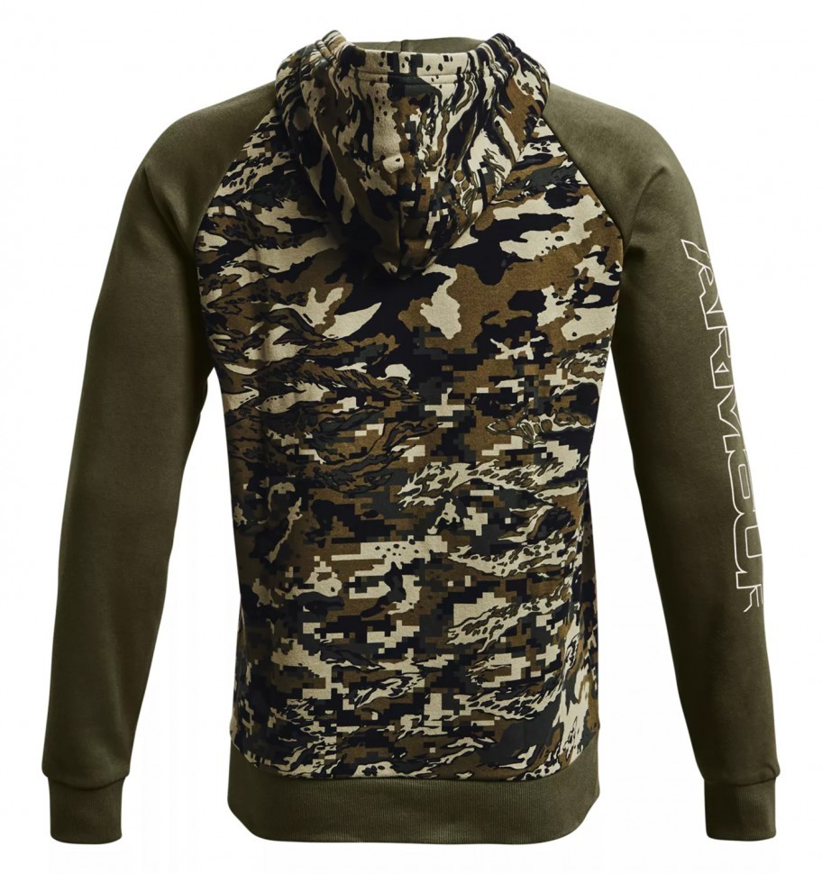 Толстовка Under Armour UA RIVAL FLC CAMO SCRIPT HD 1366308-390