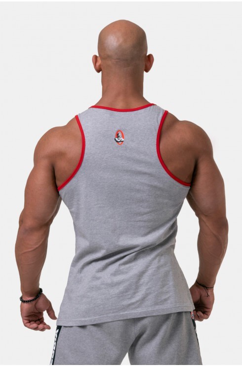 Майка Nebbia Old-school Muscle tank top 193 Light grey