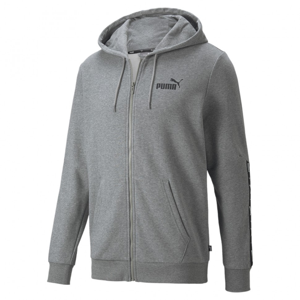 Толстовка Puma ESS+ Tape Full-Zip Hoodie TR 84876803