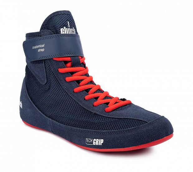 Борцовки Clinch Grip C420сине-красные