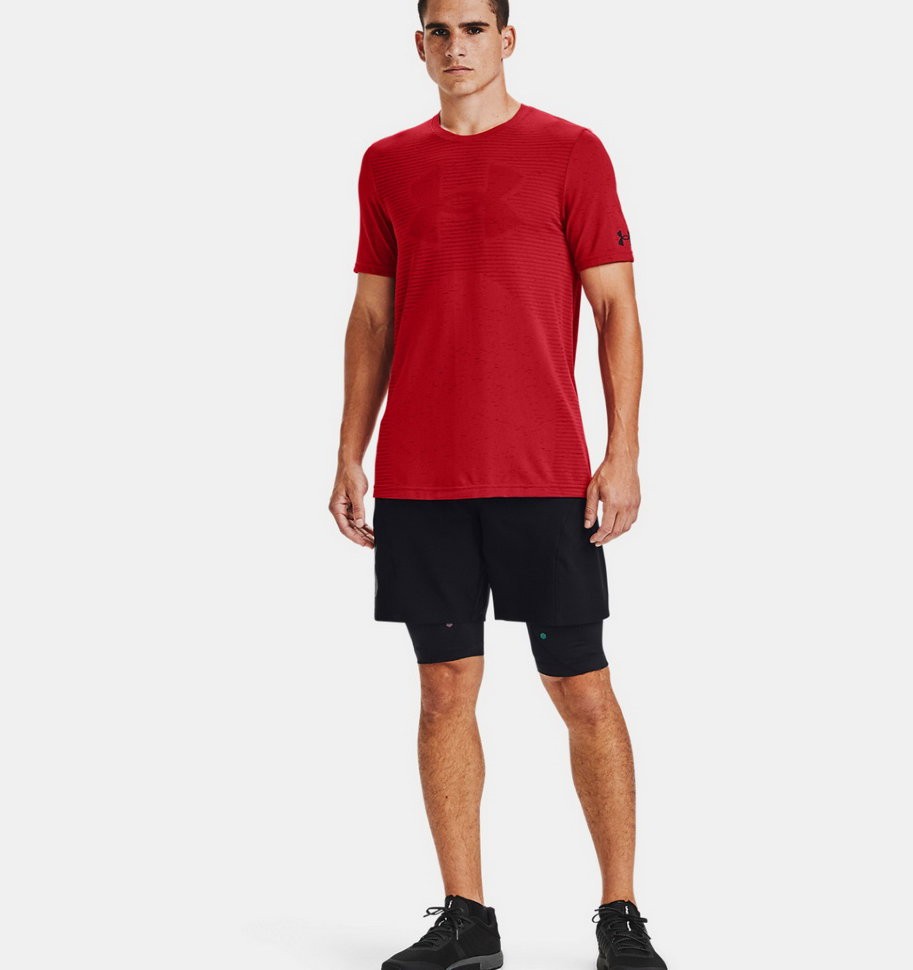 Футболка Under Armour UA Seamless Logo SS 1356798-608