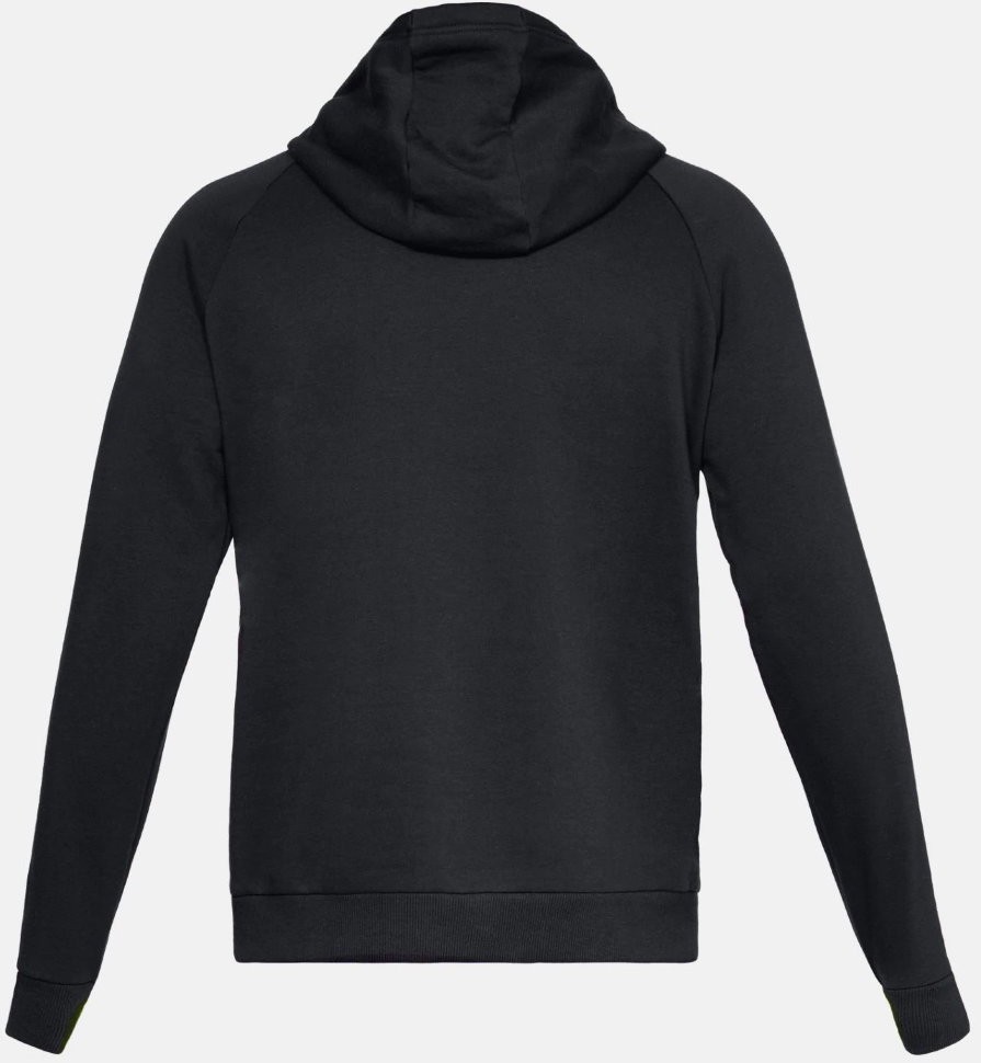Толстовка Under Armour RIVAL FLEECE LOGO HOODY Black /  / White 1329745-001