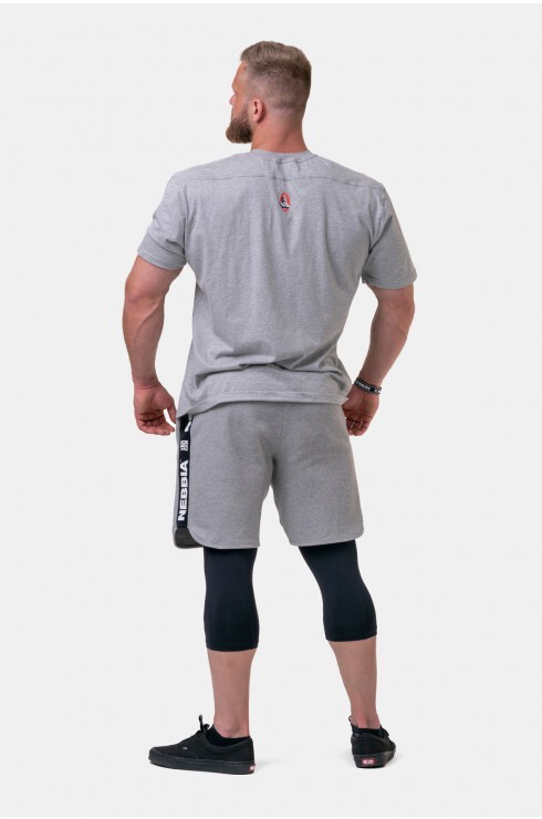 Футболка Nebbia Golden Era T-shirt 192 Light grey