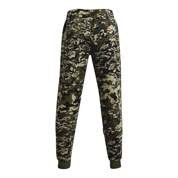 Брюки Under Armour UA RIVAL FLC CAMO SCRIPT JGR 1366313-390