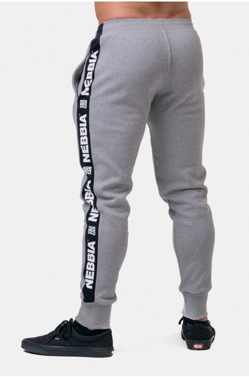 Брюки Nebbia Golden Era sweatpants 196 light grey