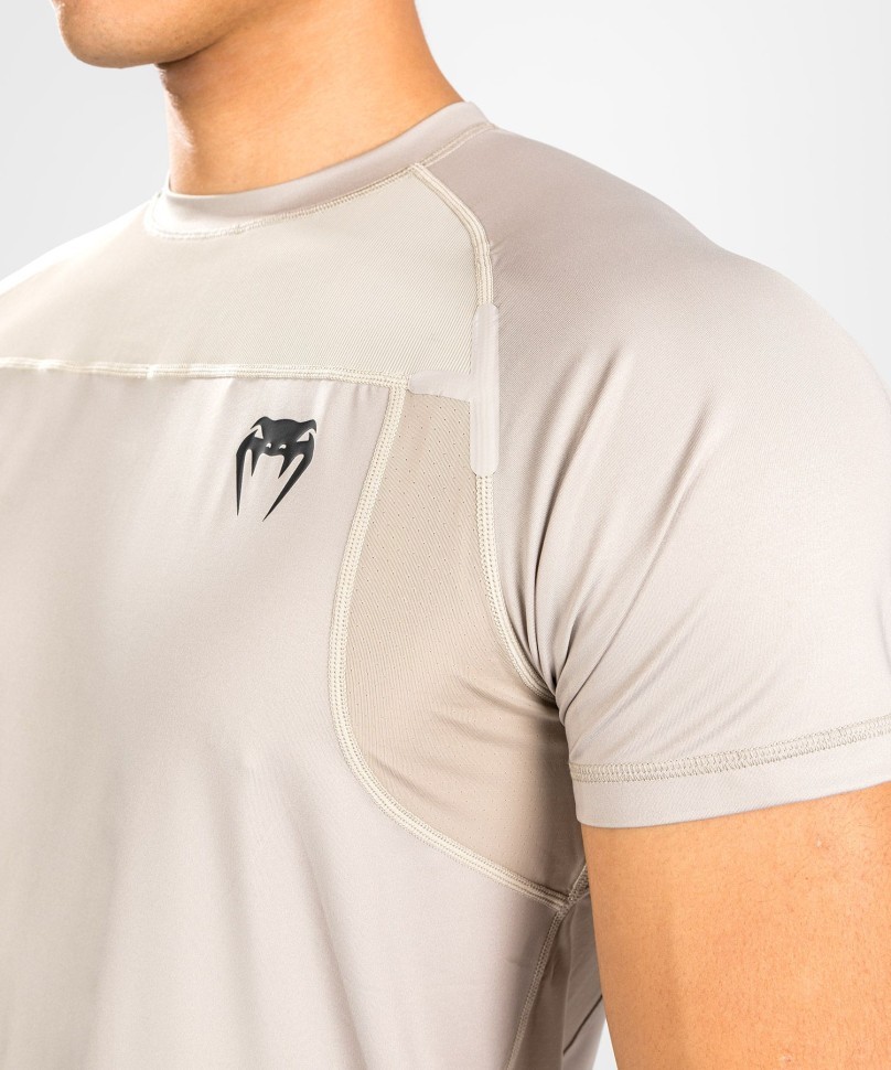 Футболка Venum G-Fit Air Dry Tech T-Shirt sand Ven05005-040