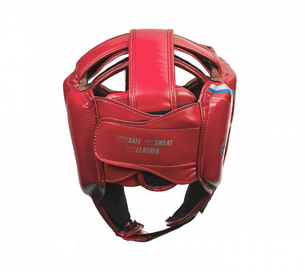 Шлем боксерский Clinch Olimp Dual C113красный