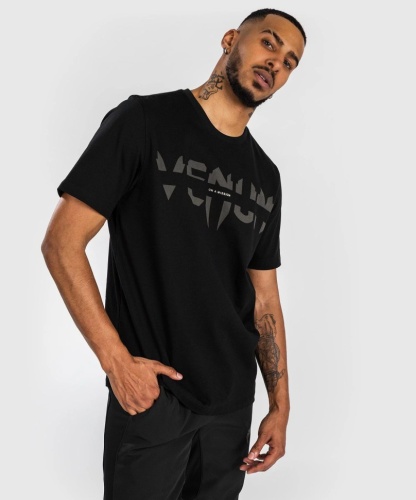 Футболка Venum On Mission T- shirt - Regular Fit - Black ven04933-001