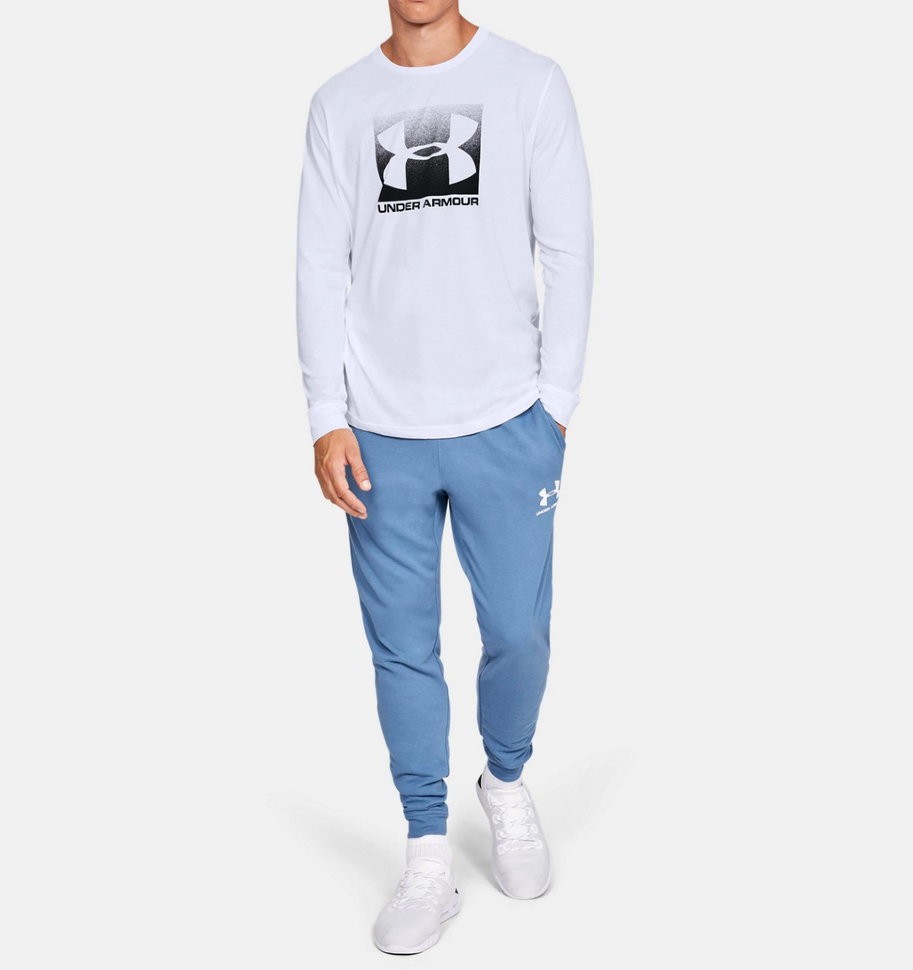 Футболка с длинным рукавом Under Armour UA BOXED SPORTSTYLE LS 1329586-100