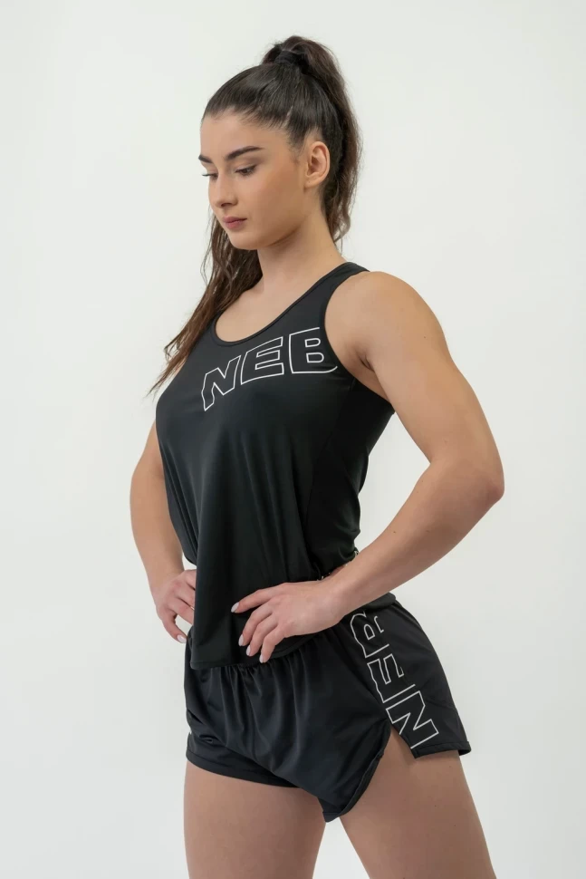 Майка Nebbia 441 tank top Raser Black