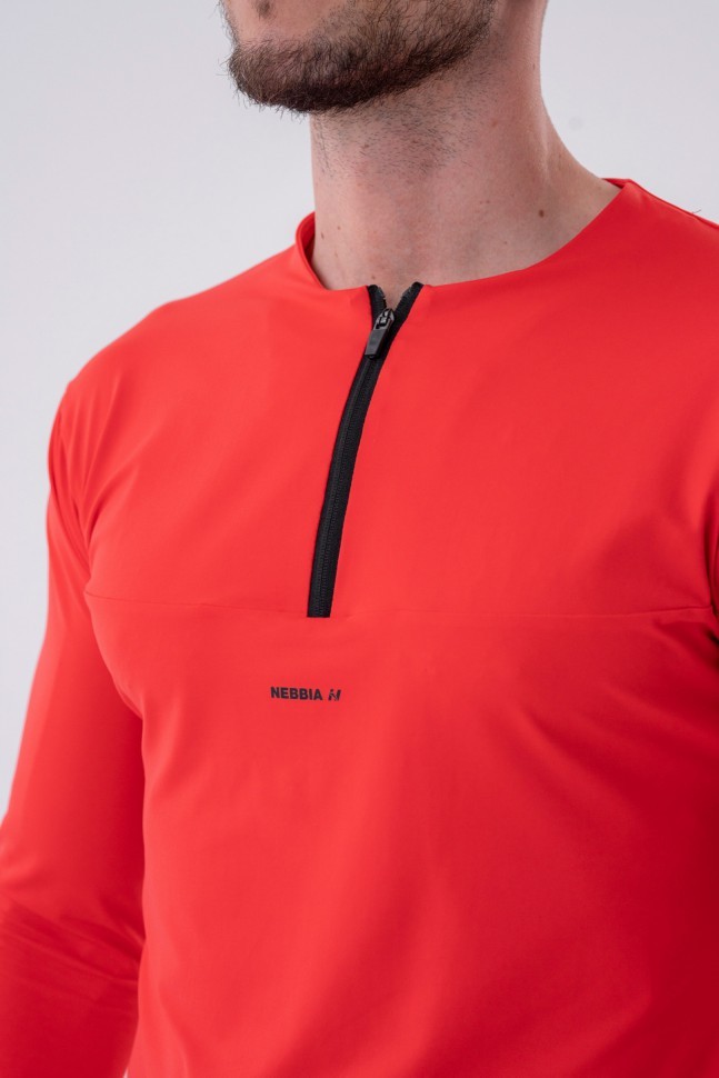 Лонгслив Nebbia Men Functional Long-sleeve T-shirt “Layer Up” 329 Red